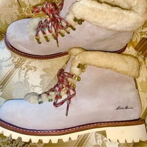 Eddie Bauer Women’s K-6 Hiking Boots, Waterproof, Fur lined, Size 11